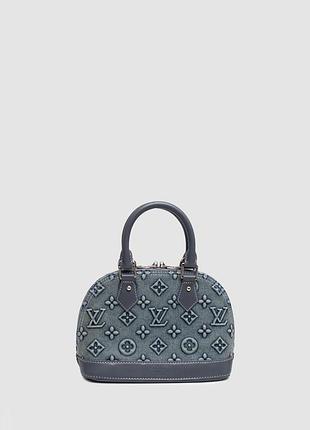 💎 louis vuitton alma bb denim monogram 24 х 18 х 11 см