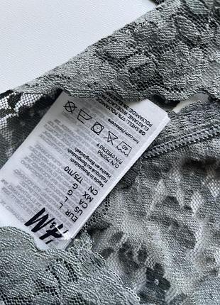 3 шт набір мереживних трусиків h&m 5