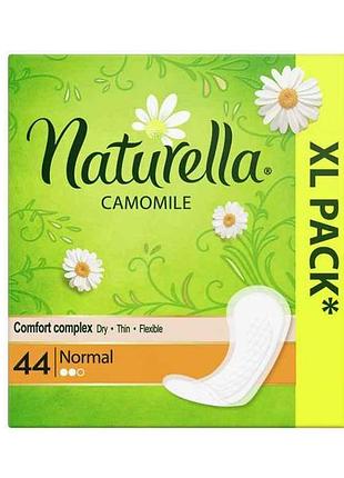 Прокладки гігієн. щоденні ароматизовані camomile normal trio 44шт тм naturella