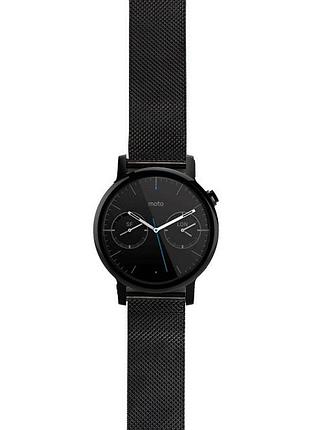 Міланський сітчастий ремінець primo для годинника motorola moto 360 2nd gen (42mm) - black