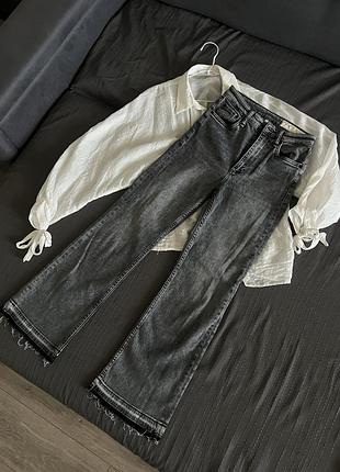Джинси rag&bone з бавовни на середній посадці