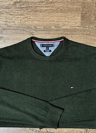 Свитер tommy hilfiger (коттон/кашемир).