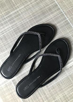 Жіночі шльопанці m&s💛розмір 37 5