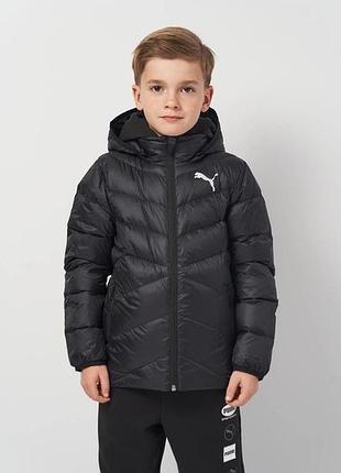 Легенький пуховик на осінь на хлопчика 7-8 років puma