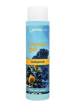 Гель для душу тонізуючий 400мл тм aromacode
