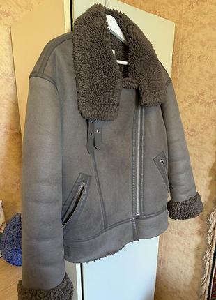 Дубленка zara 3