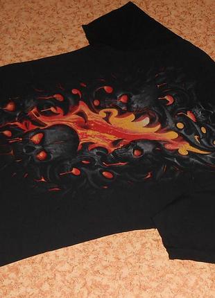 Футболка spiral/skull lava/череп 7