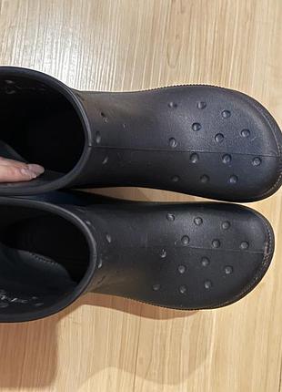 Гумові чоботи crocs crush boot, крокси 4
