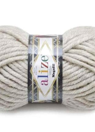 Пряжа megafil super lana 152 5шт/уп тм alize