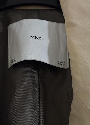 Плащ жіночий mango бежевий 3