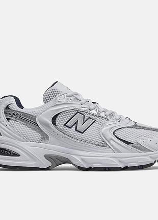 Кросівки new balance оригінал чоловічі, розмір 46,5, біло-сірі
