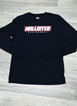 Мужская лёгкая кофта лонгслив hollister , размер s .