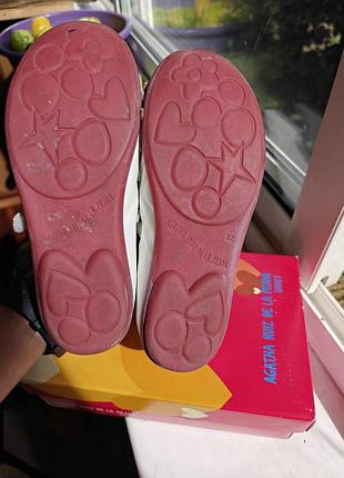 Кожаные туфли agatha ruiz de la prada для девочки 6