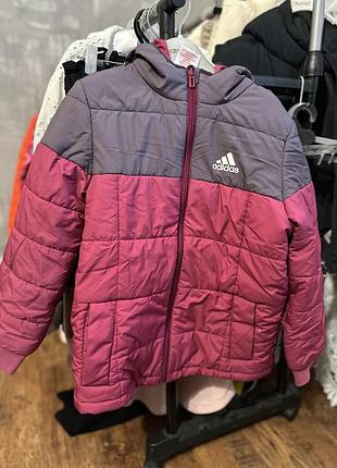 Лот речей adidas + куртка🩷 7-8 років 2