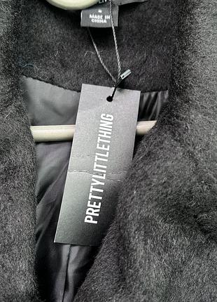 Стильне шерстяне довге пальто prettylittlething 3