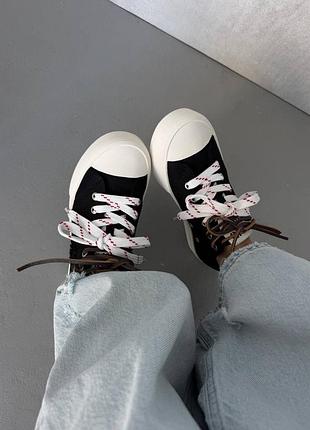 Кеди miu mi | washed denim black 4