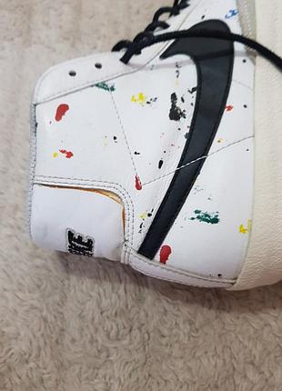 Кожаные высокие кроссовки nike blazer mid 77 5