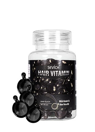 Вітаміни для фарбованого волосся sevich vitamin with kemiri & aloe vera oil, 30 шт