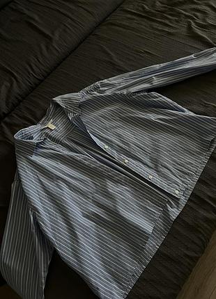 Трендова рубашка у смужку h&m 3