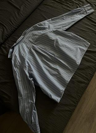 Трендова рубашка у смужку h&m 4