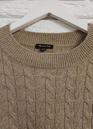 Свитер с шерстью massimo dutti 8