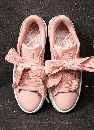 Puma кроссовки розовые 4