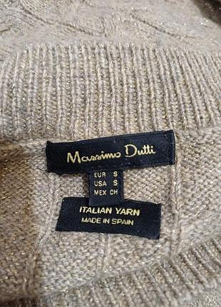 Свитер с шерстью massimo dutti 6