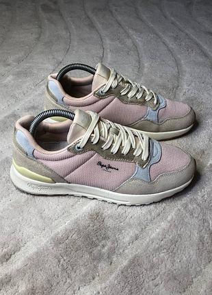 🌸 pepe jeans verona pro — ніжні жіночі кросівки 🌸  жіночі кросівки розмір 39