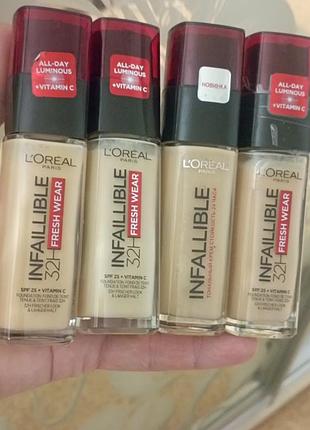 L’oréal тональный крем тон 120,130,140,220