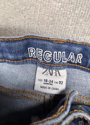 Джинси на дівчинку zara 92 4