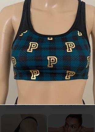 Спортивний топ-бра pink  virtorias  secret ultimate, l, a85, b85, c80, c85, d80