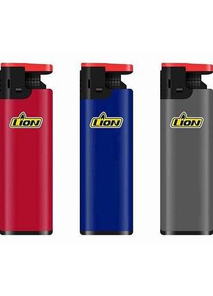 Запальничка кишенькова багаторазова lpt-8590 турбо каучук cr тм lion