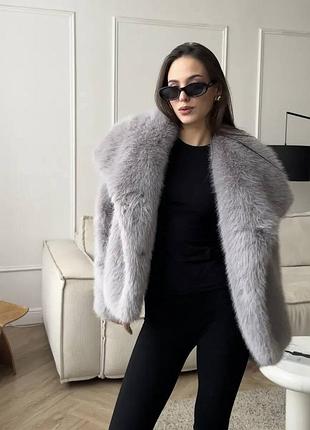 Стильна еко  шуба 9