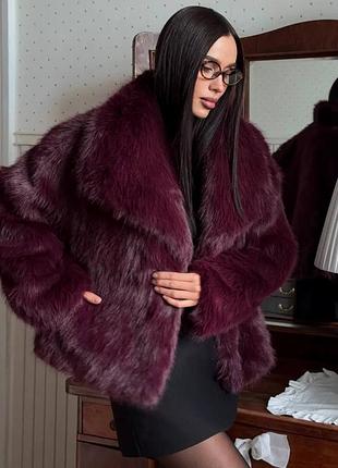 Стильна еко  шуба