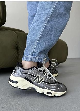 Кросівки чоловічі new balance 1000 silver metallic