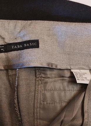Стильні класичні брюки zara basic 4
