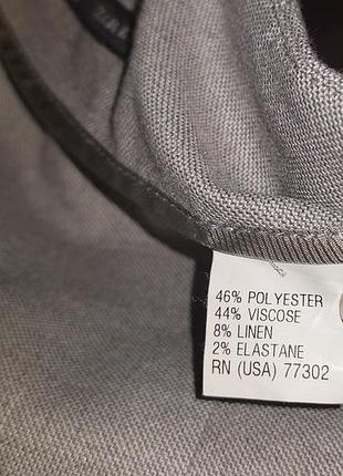 Стильні класичні брюки zara basic 5