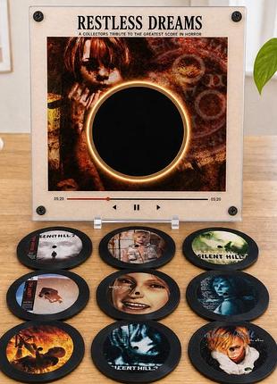 Fogpress vinyl — колекція silent hill | програвач із nfc на 9 дисків
