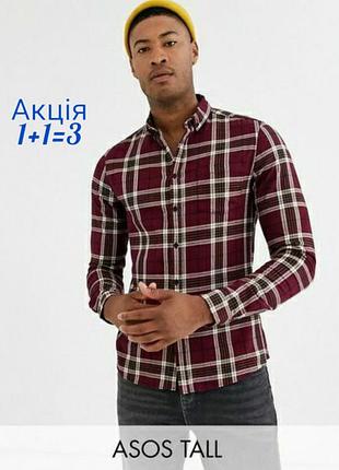 Фланелевая рубашка asos design в клетку