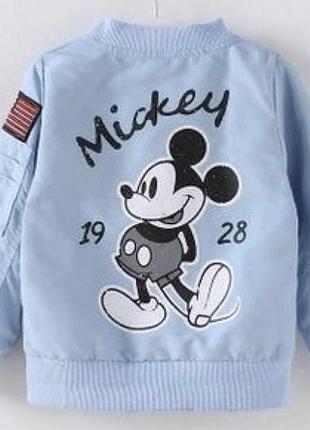Вітровка для хлопчика mickey mouse блакитна