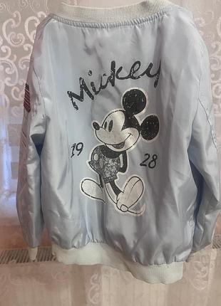 Вітровка для хлопчика mickey mouse блакитна 2