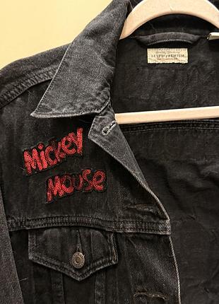 Джинсовка жіноча levi’s mickey mouse 10