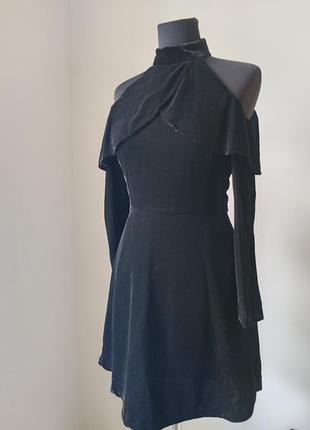 Оксамитове плаття zara xs розмір чорне