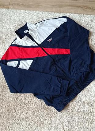 Ветровка олимпийка спортивная reebok под vintage