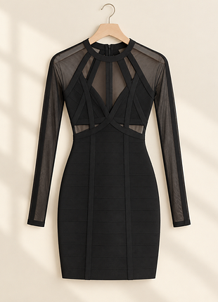 Платье guess xs с утягивающим эффектом новое