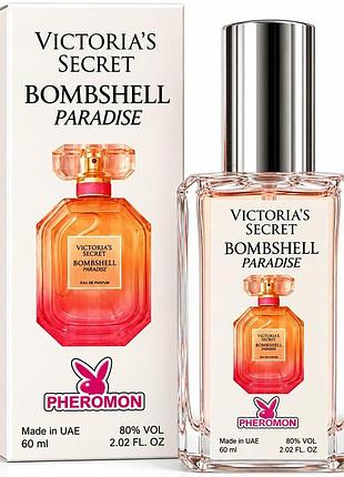 Жіночі парфуми з феромонами 60 мл — аромат у стилі victoria's secret bombshell paradise, грейпфрут, чорна смородина, конвалія