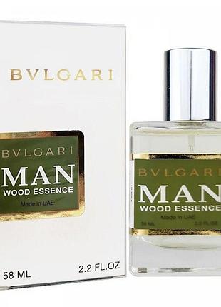 Bvlgari man wood essence perfume newly мужской 58 мл