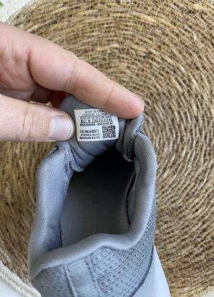 Кросівки сірі reebok 7