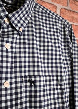 Сорочка чоловіча в клітинку abercrombie and fitch