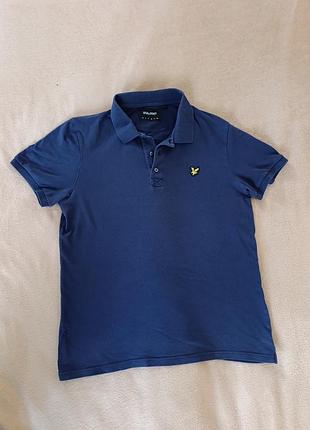 Чоловіче поло lyle & scott синє